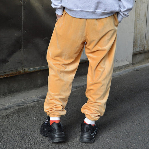 【MODISH GAZE】ベロアジョガーパンツ