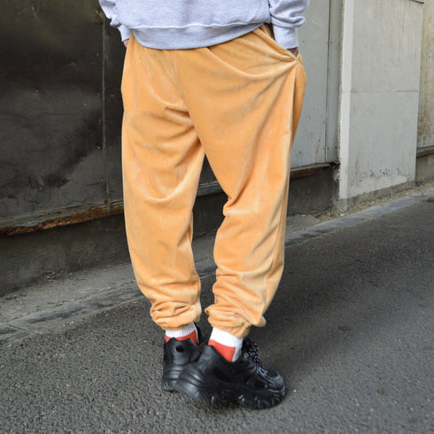 【MODISH GAZE】ベロアジョガーパンツ