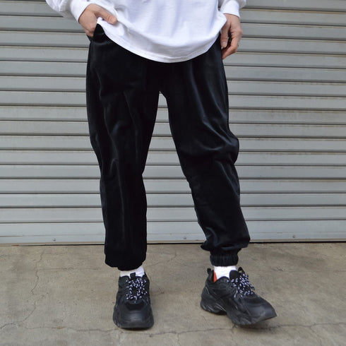 【MODISH GAZE】ベロアジョガーパンツ