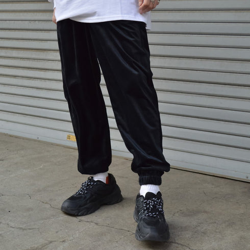 【MODISH GAZE】ベロアジョガーパンツ