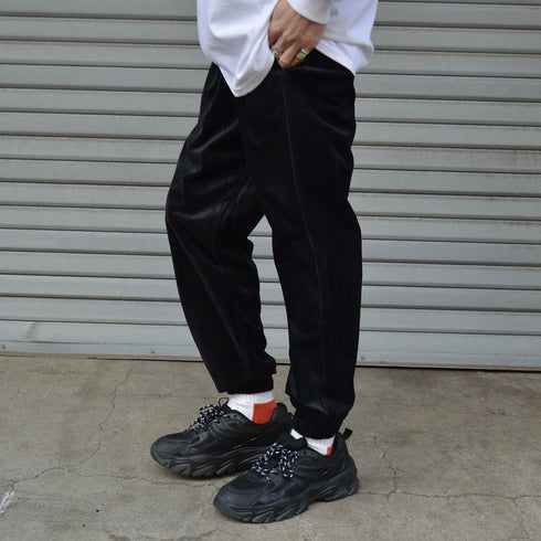 【MODISH GAZE】ベロアジョガーパンツ