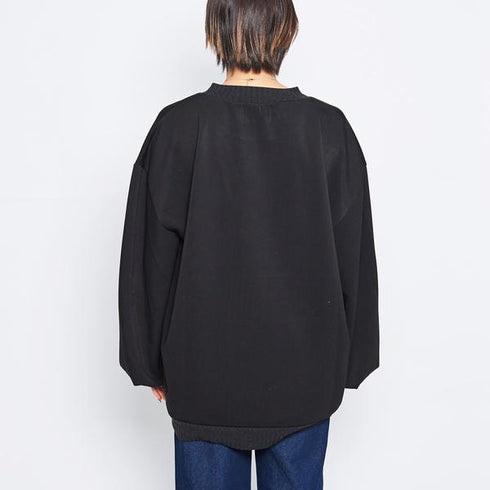 【MODISH GAZE】ルーズシルエット スウェットシャツ