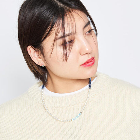 【MODISH GAZE】コインデザインネックレス&パールネックレス