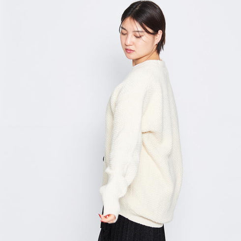 【MODISH GAZE】鹿の子編み カーディガン