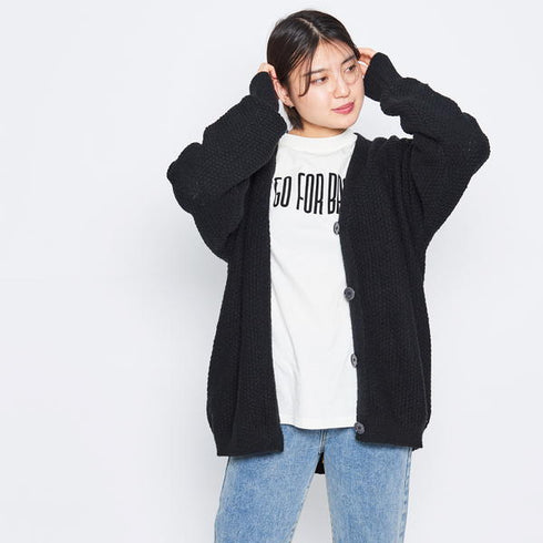 【MODISH GAZE】鹿の子編み カーディガン