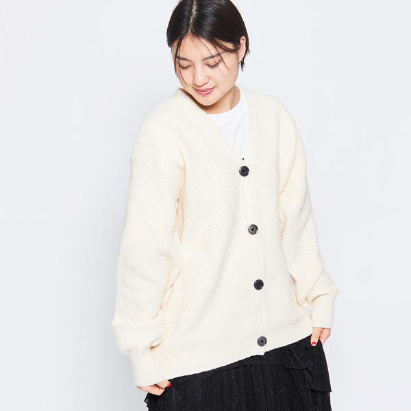 【MODISH GAZE】鹿の子編み カーディガン