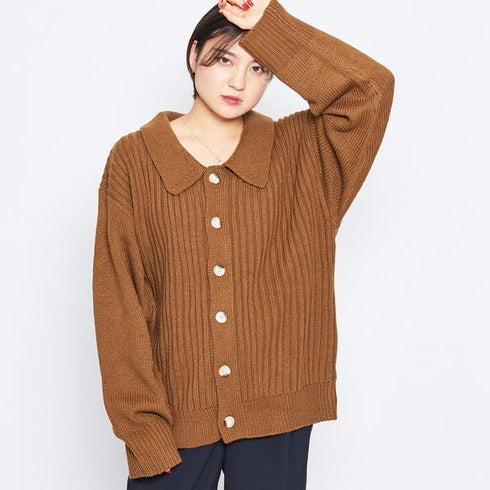 【MODISH GAZE】ポロ カーディガン