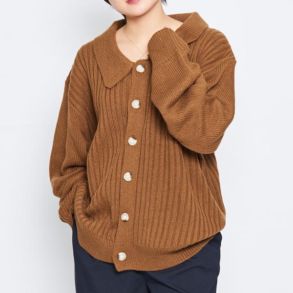 【MODISH GAZE】ポロ カーディガン