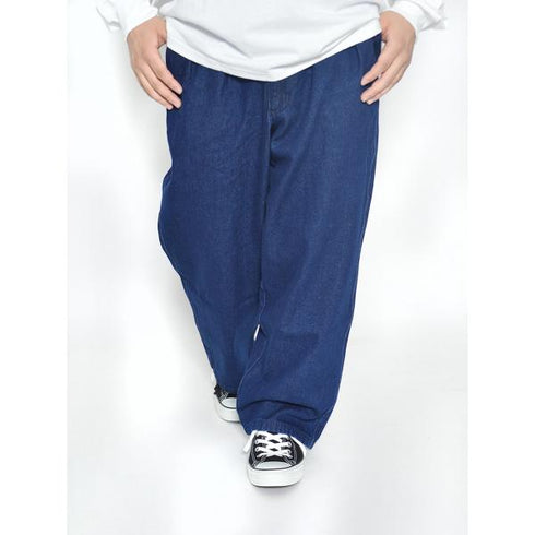 【MODISH GAZE】ワイドデニムパンツ