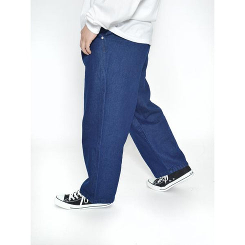 【MODISH GAZE】ワイドデニムパンツ