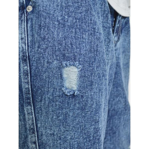 【MODISH GAZE】ワイドデニムパンツ