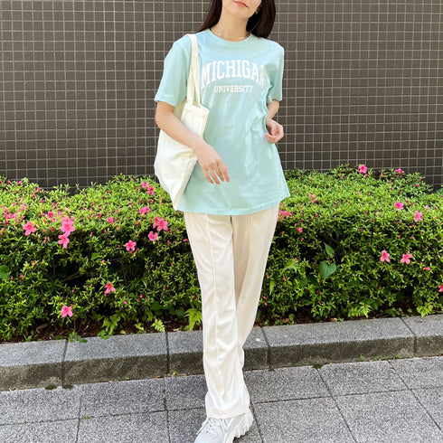 【spiritoso】MICHIGAN カレッジTシャツ