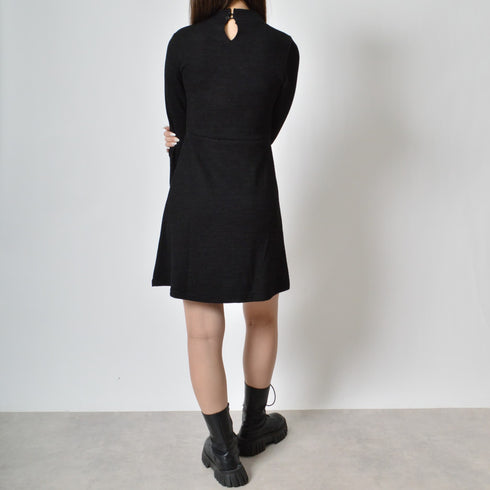 【spiritoso】チャイナニットワンピース