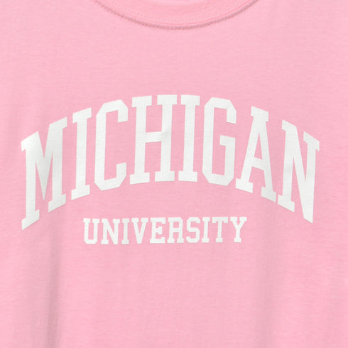【spiritoso】MICHIGAN カレッジTシャツ