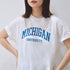 【spiritoso】MICHIGAN カレッジTシャツ