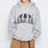 ANGLAN Printing Wide Sweat Hoodie アングラン ロゴパーカー