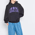 ANGLAN Printing Wide Sweat Hoodie アングラン ロゴパーカー