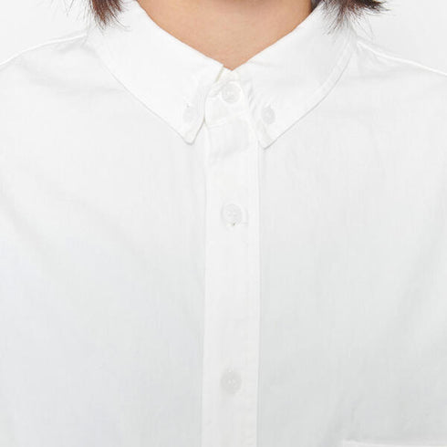 ANGLAN Wide Layered Oxford Shirt アングラン ワイドレイヤードシャツ