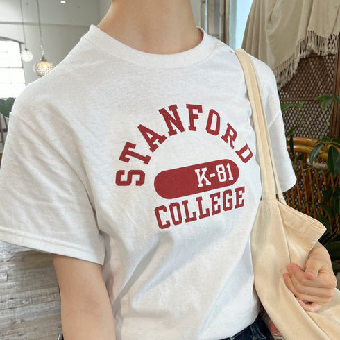 【spiritoso】カレッジアソートTシャツ