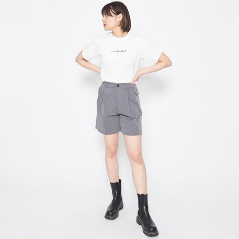 【&soiree】ベルト付きポケットショートパンツ