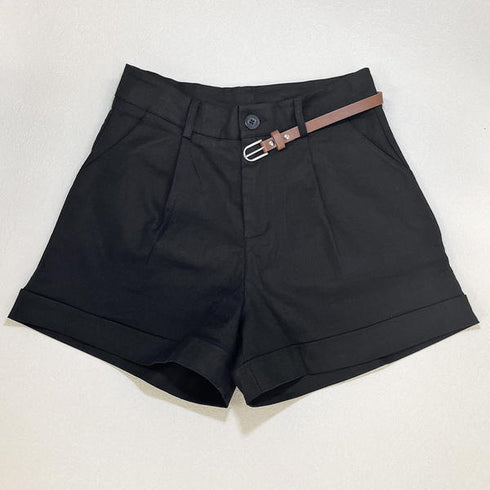 【&soiree】ハイウエストショートパンツ