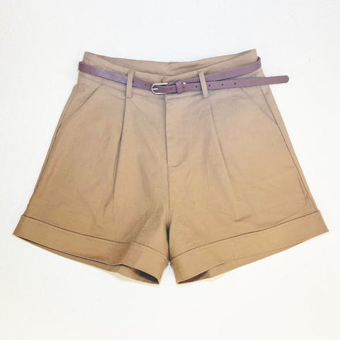 【&soiree】ハイウエストショートパンツ