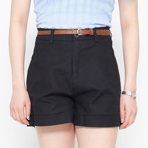 【&soiree】ハイウエストショートパンツ