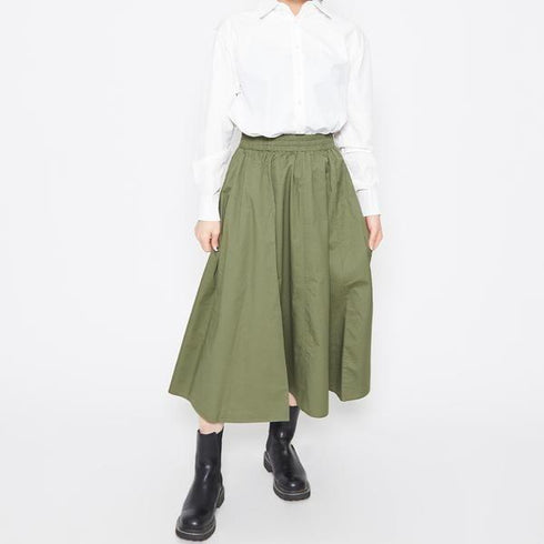 【&soiree】シンプルフレアスカート