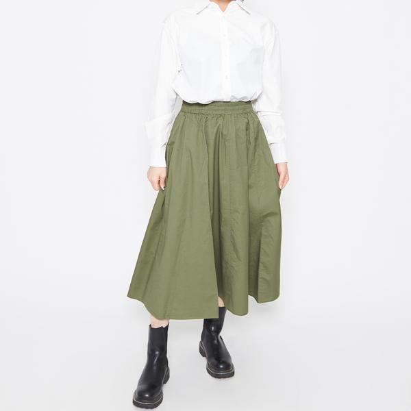 【&soiree】シンプルフレアスカート
