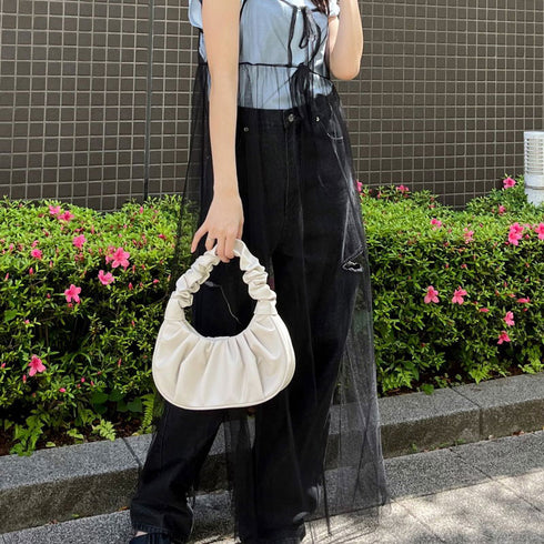 【&soiree】チュールキャミワンピース