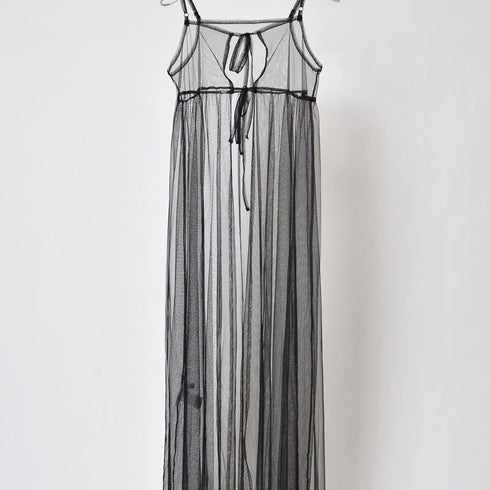 【&soiree】チュールキャミワンピース