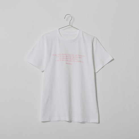 【&soiree】フロント刺繍Tシャツ