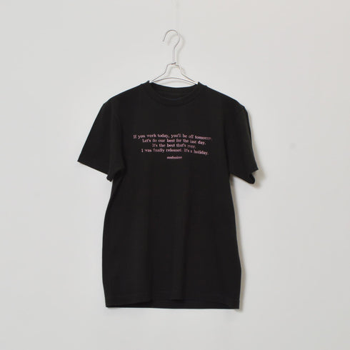 【&soiree】フロント刺繍Tシャツ