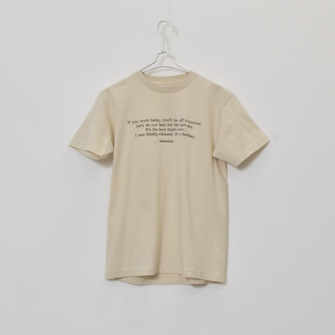 【&soiree】フロント刺繍Tシャツ