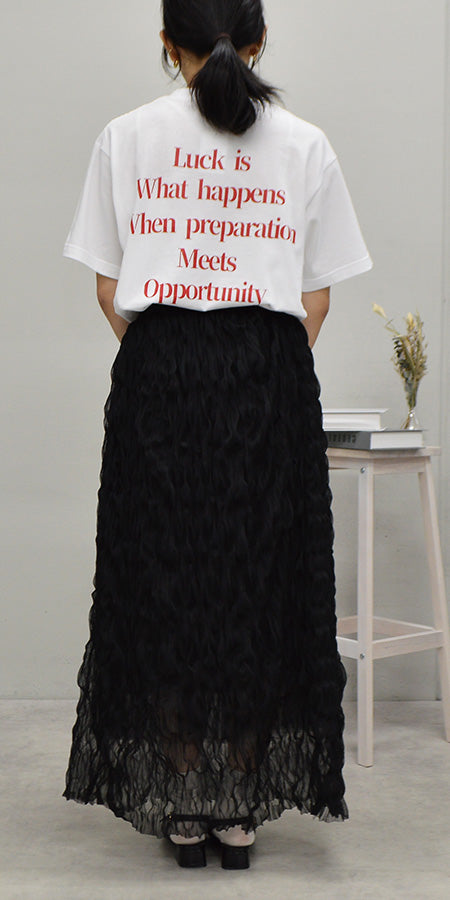 【spiritoso】メッセージプリントTシャツ