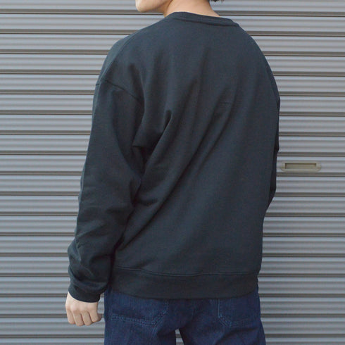 【MODISH GAZE】裏毛 クルーネック 長袖 スウェット CAT POWER