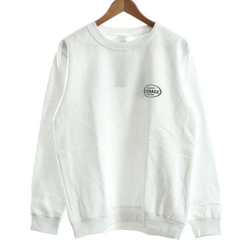 【MODISH GAZE】8.4oz 線画キャンディガールイラスト スウェットトレーナー