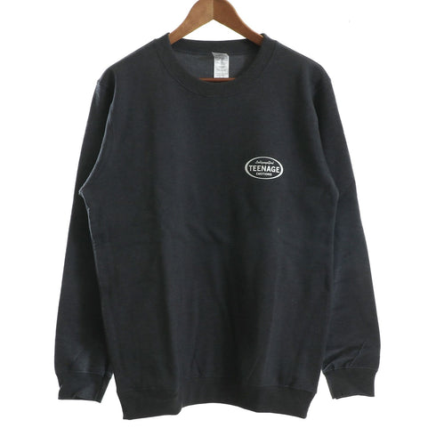 【MODISH GAZE】8.4oz 線画キャンディガールイラスト スウェットトレーナー