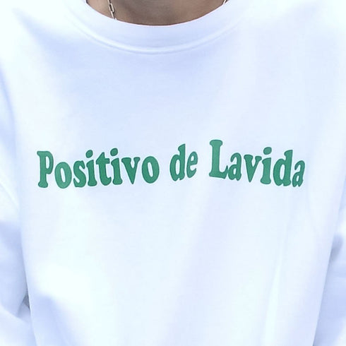 【MODISH GAZE】オーバルロゴ Positivo de Lavida 裏毛スウェット