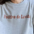 【MODISH GAZE】オーバルロゴ Positivo de Lavida 裏毛スウェット