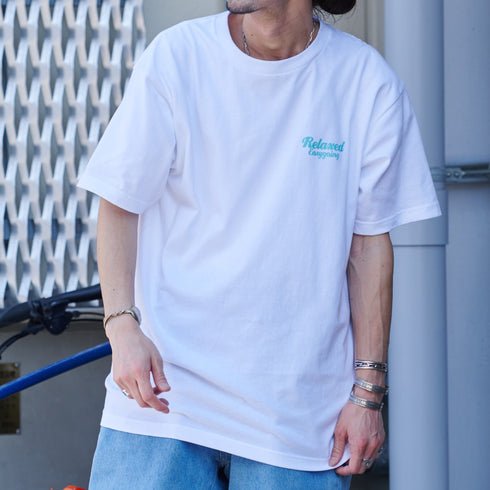 【MODISH GAZE】スモーキングガールRelaxed半袖Tシャツ