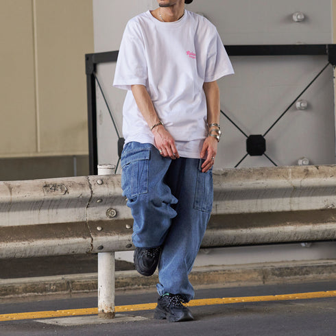 【MODISH GAZE】スモーキングガールRelaxed半袖Tシャツ