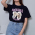 【MODISH GAZE】DOGプリントアニマルTシャツ