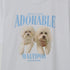 【MODISH GAZE】DOGプリントアニマルTシャツ