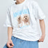 【MODISH GAZE】DOGプリントアニマルTシャツ
