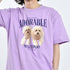 【MODISH GAZE】DOGプリントアニマルTシャツ