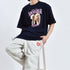 【MODISH GAZE】DOGプリントアニマルTシャツ