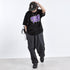 【MODISH GAZE】7.4スーパーヘビーオンス 発泡プリント グラフィック半袖Tシャツ　BREAK BEAT