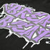 【MODISH GAZE】7.4スーパーヘビーオンス 発泡プリント グラフィック半袖Tシャツ　BREAK BEAT