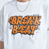 【MODISH GAZE】7.4スーパーヘビーオンス 発泡プリント グラフィック半袖Tシャツ　BREAK BEAT